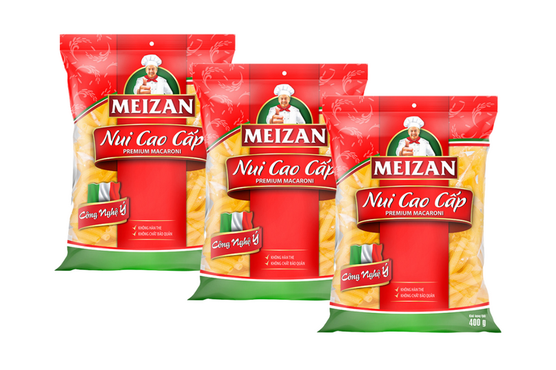 Nui cao cấp Meizan 400g Nui cao cấp Meizan 400g