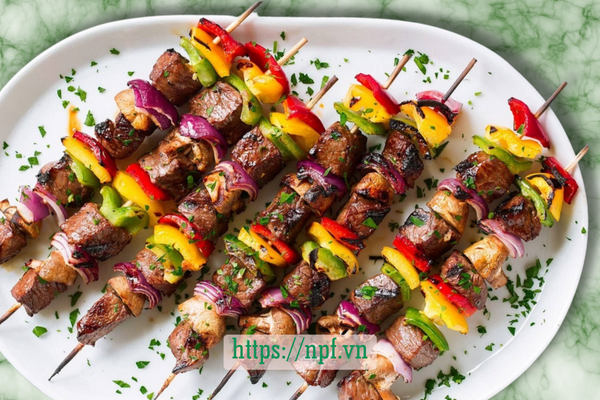 Bò nướng xiên Bò nướng xiên