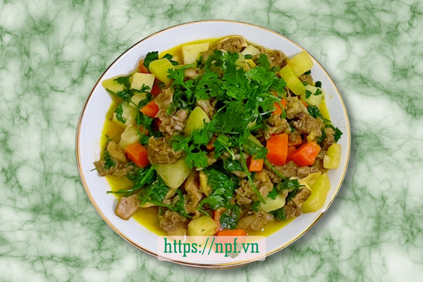 Bò xào củ quả Bò xào củ quả