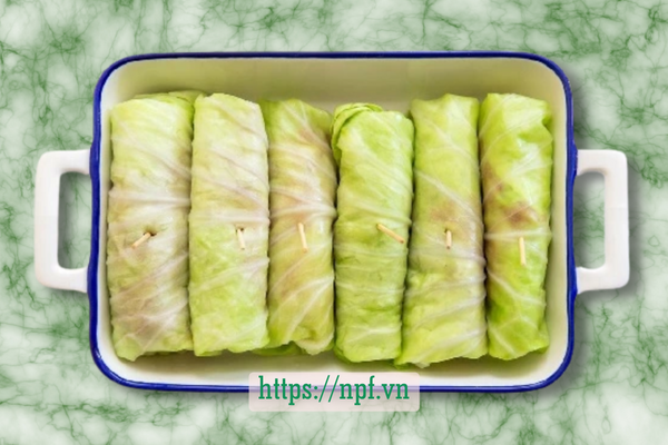 Bắp cải cuộn thịt Bắp cải cuộn thịt