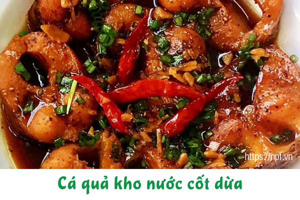 Cá quả kho nước cốt dừa Cá quả kho nước cốt dừa