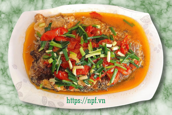 Cá rô phi sốt cà chua Cá rô phi sốt cà chua