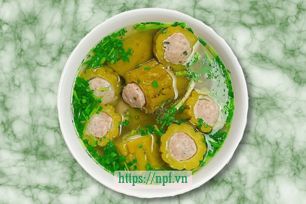 Canh mướp đắng nhồi thịt