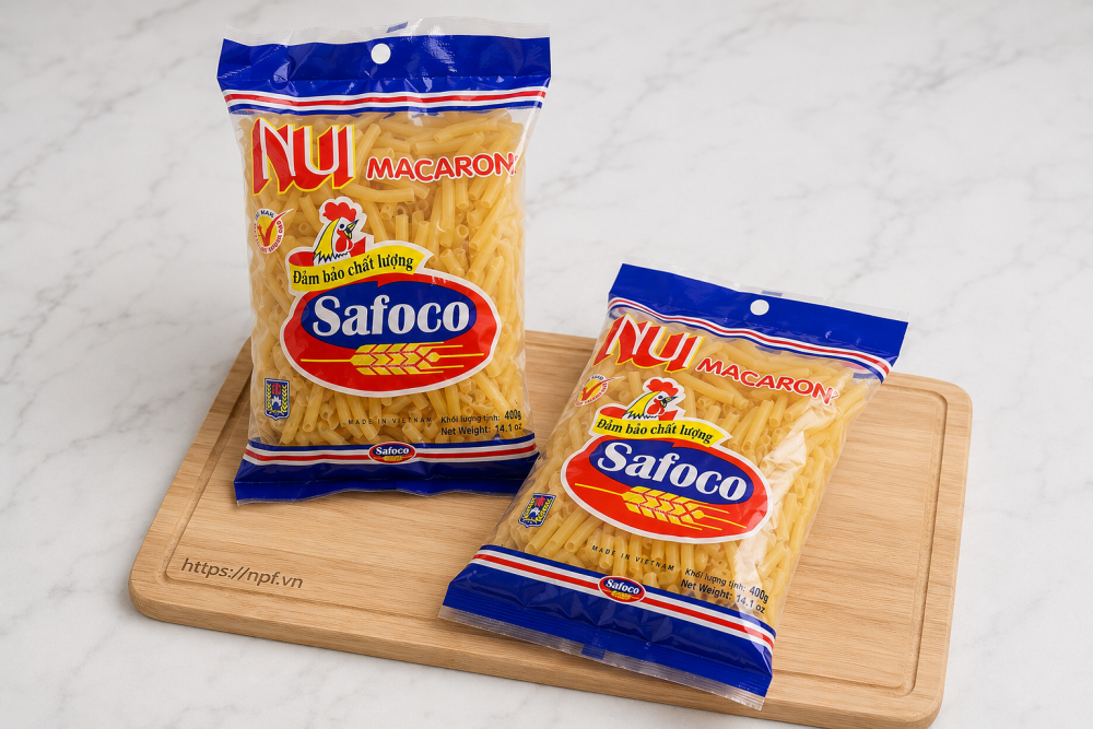 Nui ống Safoco 400g