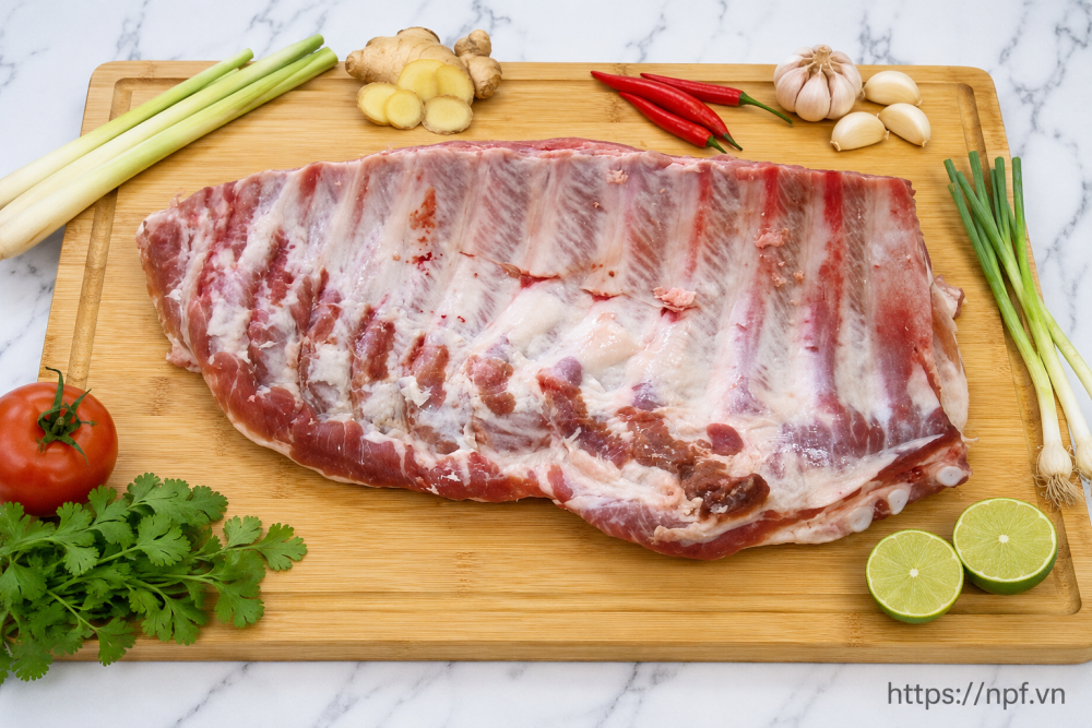 Sườn không cục