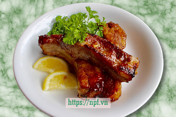 Sườn nướng mật ong Sườn nướng mật ong