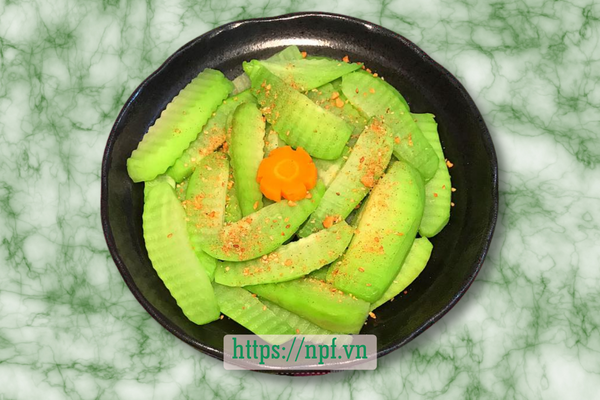 Su su luộc Su su luộc