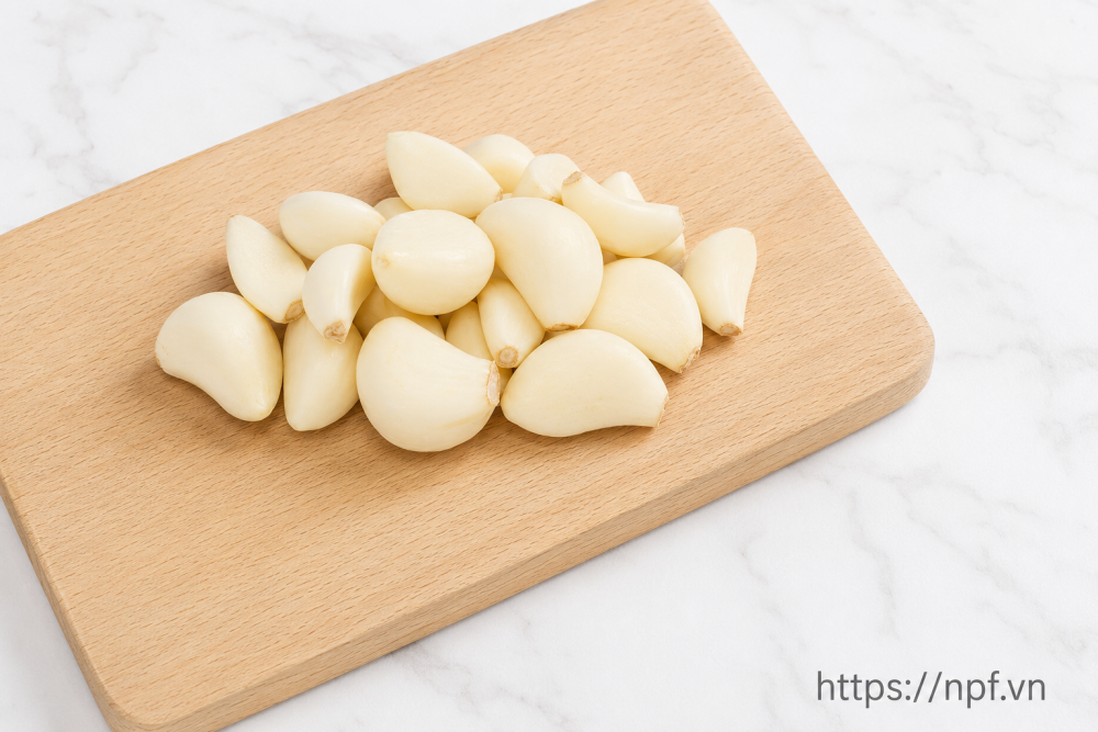 Tỏi bóc vỏ