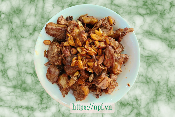Ngan cháy tỏi Ngan cháy tỏi