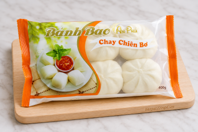 Bánh bao chay 400g (Hộp 20c)