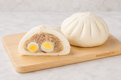 Bánh bao thịt 2 trứng ~ 150g