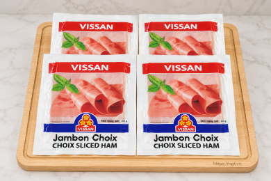 Thịt dăm bông Vissan 200g