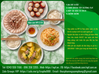 Mâm cơm NPF.C126