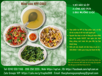 Mâm cơm NPF.C002