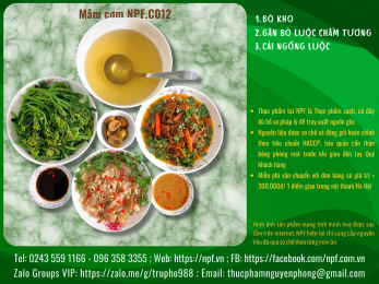 Mâm cơm NPF.C012