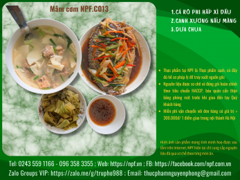 Mâm cơm NPF.C013