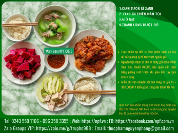 Mâm cơm NPF.C075