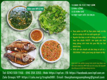Mâm cơm NPF.C144
