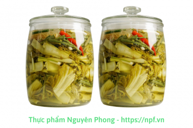 Dưa cải bẹ muối